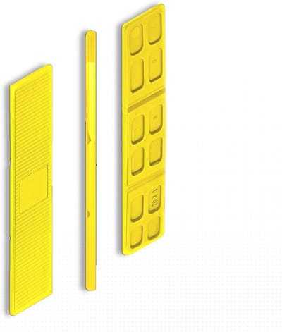 Kunststof Wiggen 4 mm - Verpakking van 300 Stuks voor Beglazing en Afstandhouders