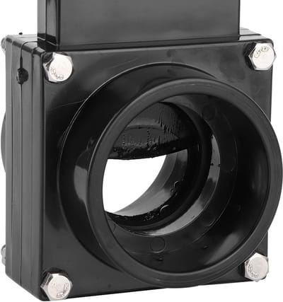Dailygoods - 50 Mm RV Afvoerklep Dump Afval Riool Vervangingsklep