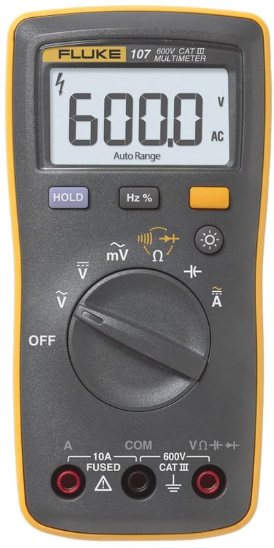 Draagbare digitale multimeter voor AC/DC met verlichting