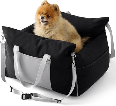 Hondenautostoel - Reismand huisdier - Veilig reizen - Waterdichte bodem - Tot 11 kg - Zwart