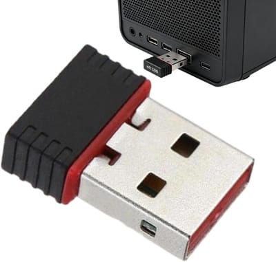 Wifi Adapter - Draadloze Dongle - Internet Verbinding - Hoge Gain Antenne - 150 Mbit/s - Uniek
