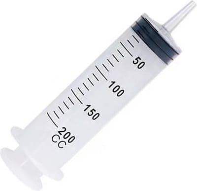 Christian Deluxe - Injectiespuit - Doseerspuit - Spuit met extra lange tuit - 200 ml