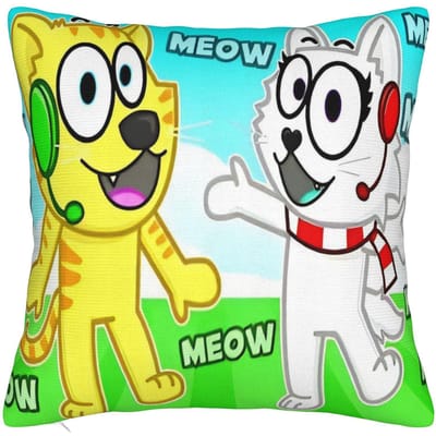 Superdog Tylers Snowi Foxs Kussensloop Polyester Kussenhoes Decoraties Spel Anime Sierkussenhoeshoes Stoel Rits 40X40cm 30x30cm