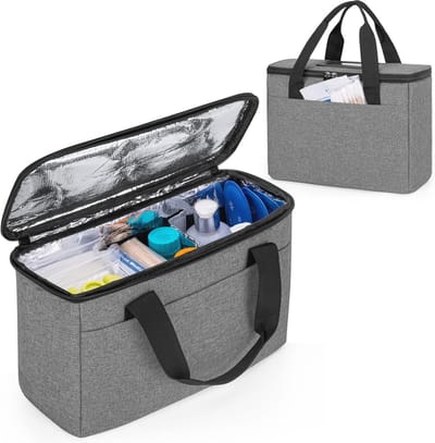 Kleine Geïsoleerde Medische Tas met Verstelbare Verdelers en Waterbestendig Ontwerp voor Insuline en Medicijnen