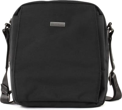 bugatti Schoudertas met laptopvak Contratempo Shoulder Bag Upright Black Zwart