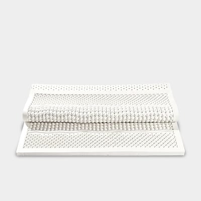 Natuurlijke Latex Matras - Rubberen Topper - Verbeter Slaapcomfort - Hoge Zuiverheid Latex - 90 x 200 cm - Natuurlijk