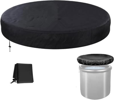 Vouwbaar 80cm IJsbaddeksel voor Volwassenen - Draagbare IJsbadkuip, Perfect voor Herstel en Ontspanning