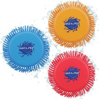 Waterfrisbees - Waterspeelgoed Werpschijven - Zomerplezier - Zachte Schuim en Siliconen - 17 cm diameter - Felgekleurd