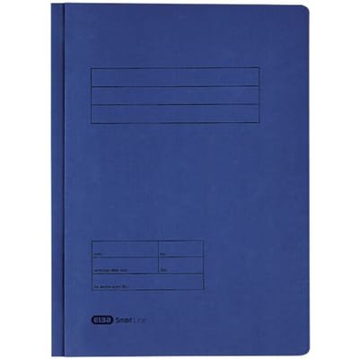 ELBA dubbele nietmachine, DIN A4, manilla karton - 320 g/qm, blauw