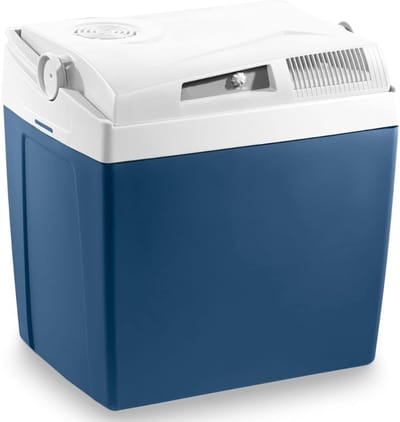 Quvo® Elektrische koelbox 12 en 230 volt - Elektrische koelbox - Koelbox -Blauw - ‎44cm x 30cm x 38cm