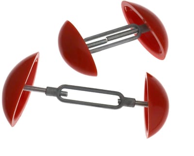 Dailygoods- Schoenstretchers Verstelbaar 7-12 cm - Schoenverbreders - Schoenverbreders Spanners - Boot Stretcher - Schoenhulp - Voorkom plooien - Schoenverbreder