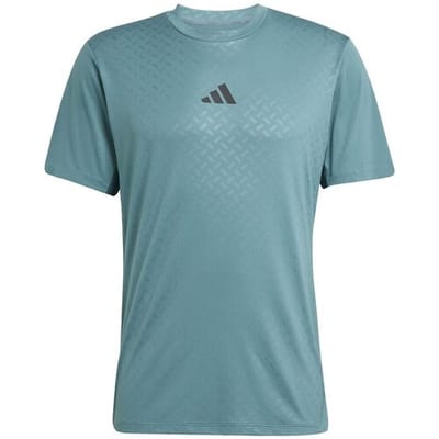 Adidas Unisex Performance Primelift 3-stripes Tee Preloved Teal Taglia: S | Maglie Sportivi Outlet | Unisex | Ciano