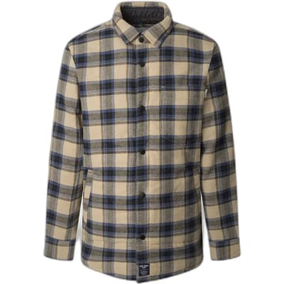 Relaxed fit overhemdjack met borstzak, model 'STEEVE'