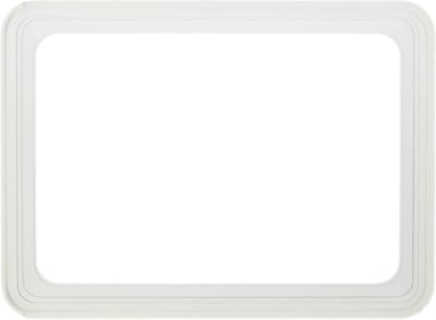 PrimeMatik - Frame voor borden en posters A4 306x215mm transparant voor bewegwijzering