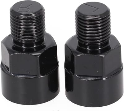 Bicycle Pedal Adapters 1/2 naar 9/16 inch Aluminium Pedal Extenders voor Fietsen en Mountainbikes