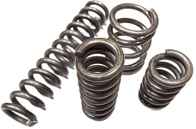 Drukveer staal - Compressieveer reparatie - Doe-het-zelf projecten - Hoge elasticiteit - 150 mm - Metaal