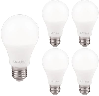LED line LITE LED Lamp A60 E27 - 10W (vervangt 80W) - 940lm - Ø60mm - 230V - Energiezuinig - 5 stuks