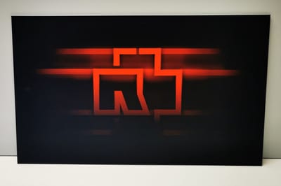 Rammstein Bordje - 18x30cm - Dibond - Muziek