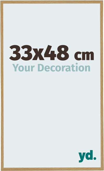 Your Decoration - Fotolijst 33x48 cm - Kunststof - Beuken Licht - Evry