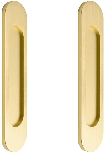 Dailygoods- Deurgreep Modern Design - Aluminium Handgreep - Antislip Deurknop - Zwart - Voor Schuifdeuren - Hoogwaardige Kwaliteit