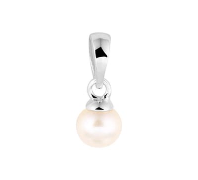 Zilver Gerhodineerde Hanger parel 1333336