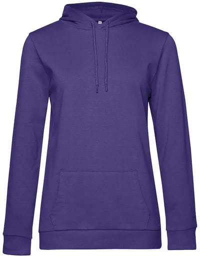 Dames hoodie van French terry B&C