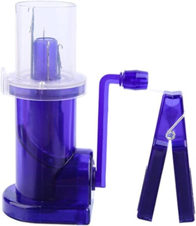 Handbreimachine - Breihulpmiddel Touwroller - Ambachtelijke Projecten Maken - Ruimtebesparend Ontwerp - 13.8 x 9.3 x 5.8 cm - Wit