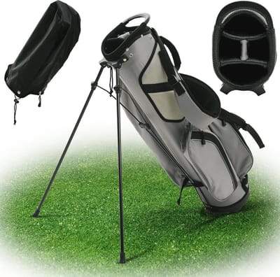 Golfdraagtas met 4-voudige verdeler, draagbare reistas voor golfclubs, waterafstotend en lichtgewicht