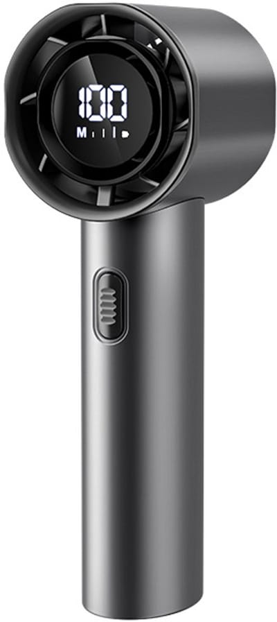 Opvouwbare handventilator USB oplaadbaar - draagbare mini ventilator met hoge snelheid voor camping, reizen en dagelijks gebruik, compact model in zwart