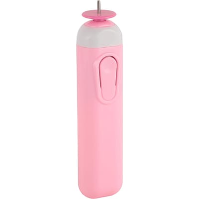 Stylo électrique à rouler le papier Léger en plastique et métal Outil électrique à fente pour quilling Bleu rose