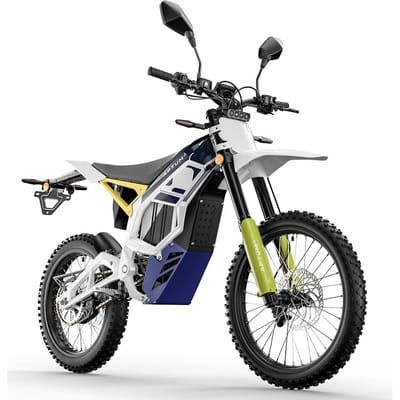 APTUM AP-8F Elektrische Enduro, 120 km Bereik & EEC-Gecertificeerd wit
