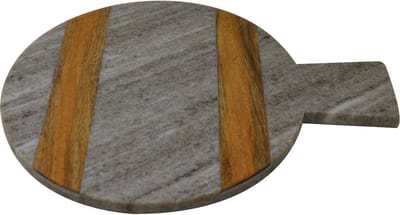 Lolaa Plateau Marble grijs 33cm
