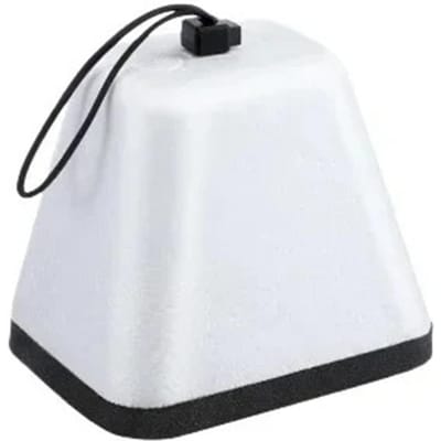 Buitenschuim Kraanhoes voor Winter Herbruikbare Schuim Tuit Hoezen EPS Buitenkraan Beschermer white