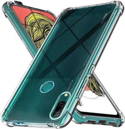 LuxeBass Hoesje geschikt voor Huawei P Smart Z Anti-shock silicone hoesje transparant