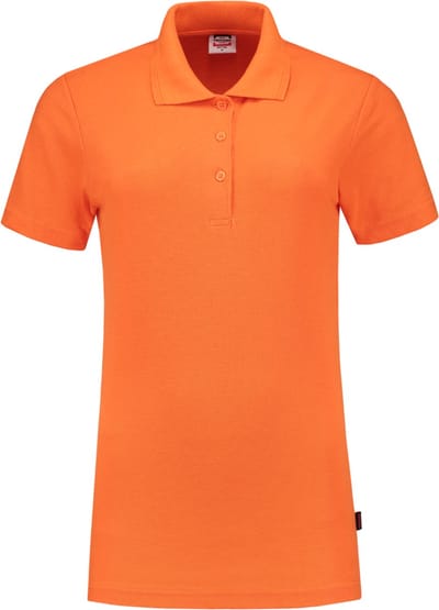Tricorp  Poloshirt Slim Fit Dames 201006 Oranje  - Maat M
