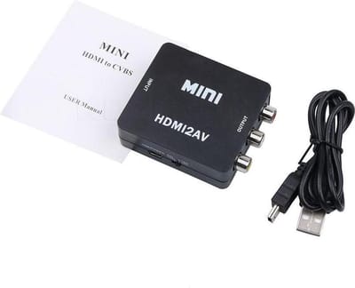 Go Go Gadget - HDMI to AV converter - Zwart