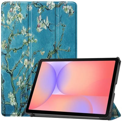 Coverup Tablethoes geschikt voor Samsung Galaxy Tab S10 Lite Hoesje - Tri-Fold Book Case met Wake/Sleep - Bloesem