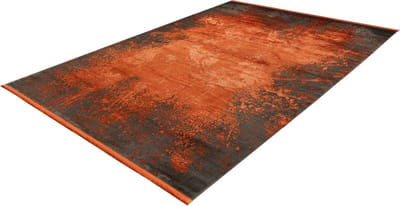 Pierre Cardin Elysee Lalee- Vintage - Super zacht - Shinny - acryl viscose - Vloerkleed – hotel sjiek - design tapijt fraai – modern designer Karpet - 80x150- Terra zwart