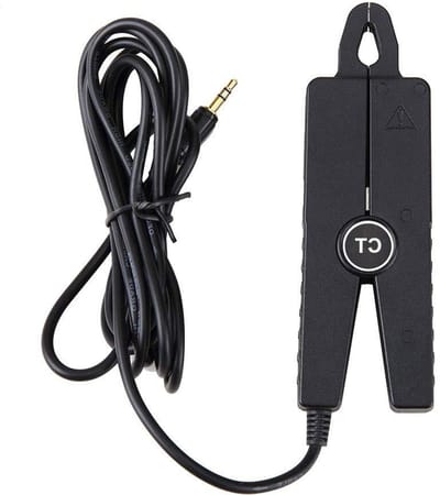 Stroomklem Sensor - Meetklem CT - Elektrische Metingen - Hoge Precisie - 8mm Klem - Zwart