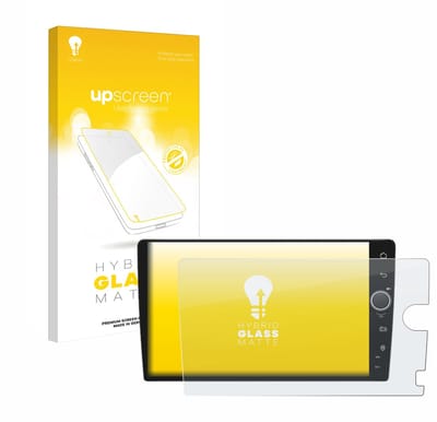 upscreen - Screenprotector voor Joying Car Radio 9" rechtsgestuurde - Folie Beschermfolie Beschermglas matte