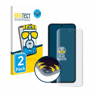 BROTECT - Screenprotector voor Nothing Phone (2) - Folie Beschermfolie matte volledig dekking 2 Stuks
