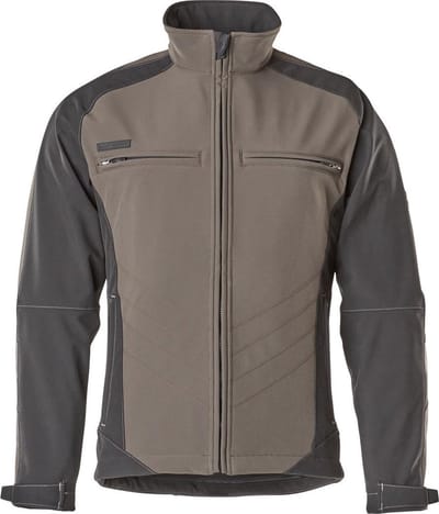 Mascot Dresden Softshell jack - XXL - d.antrac/zwart