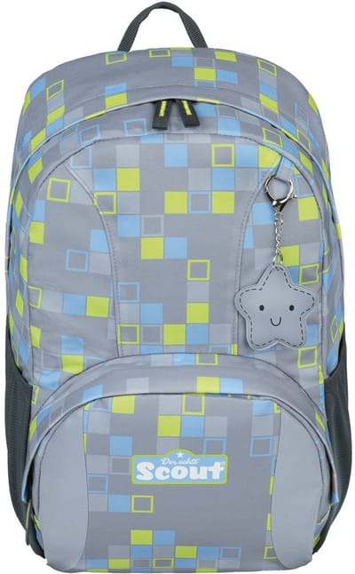 Scout Adventure School rugzak 39 cm - 36cm (15 duim) - Squares