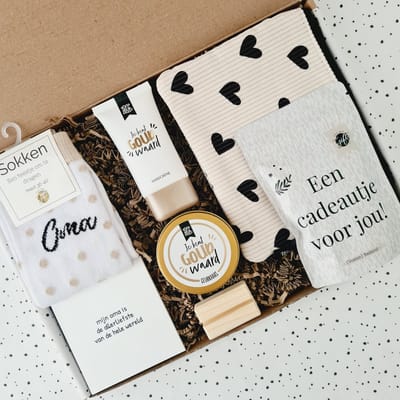 Wrapped Up Cadeauboxen 'Relax momentje' - Cadeau voor oma - Moederdag cadeau voor oma - Beterschap cadeau voor oma - Verjaardag cadeau voor oma