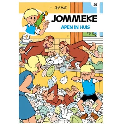 Apen In Huis - Jommeke