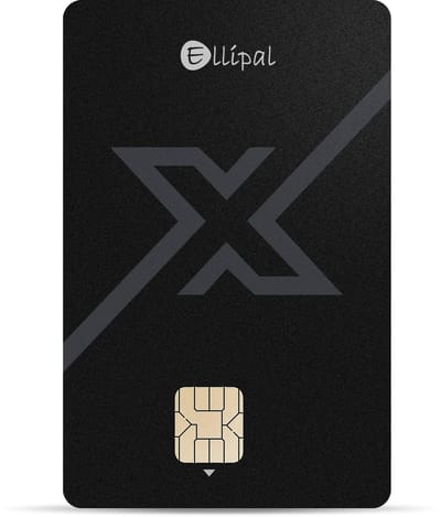 Ellipal X Card (incl. X Starter) - Hardware Wallet - Air-Gapped Security - CC EAL6+ Chip - Crypto Cold Storage
