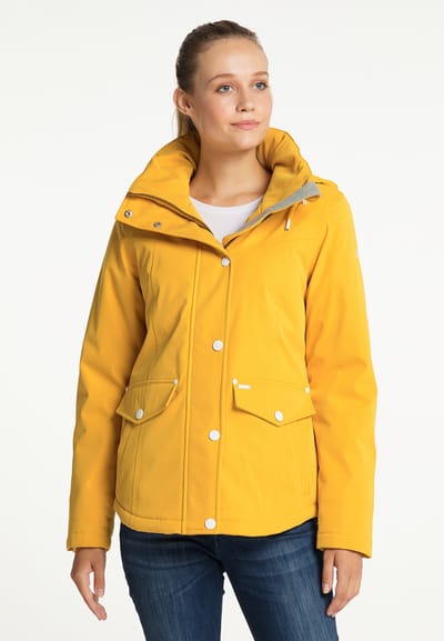 ICEBOUND Serie clima Igloo winterjas Dames mosterd