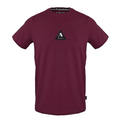 Aquascutum Heren borst Logo T-Shirt (Rood)