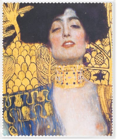 Brillendoekje Microfiber – Gustav Klimt Judith 15x18 cm – museumwebshop.com