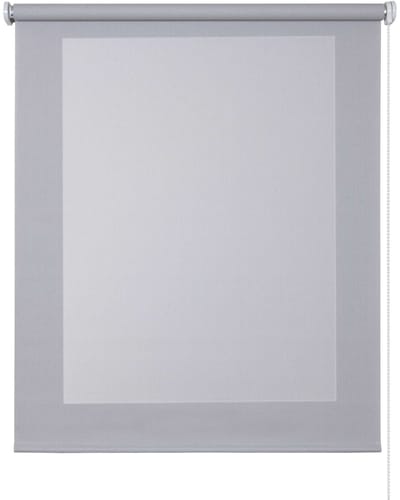 Storesdeco - Screen rolgordijn, doorschijnend, thermische isolatie, Grijs, 80x250 cm